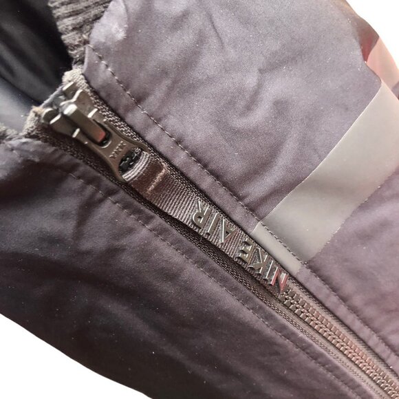 NIKE Jacket Nike Air Bomber Woven Jacket XL Black Insulated - Picture 11 of 13